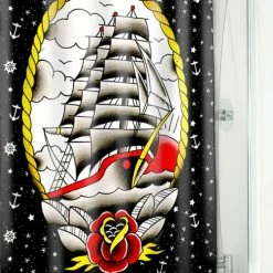 Clipper Ship Shower Curtain