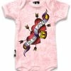 True Love Flash Onesie Pink