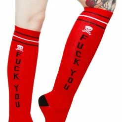 F**k You Socks Red