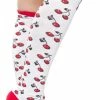 Cherries 19″ Socks