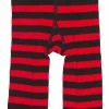 Striped Baby Leggings Blk/Red