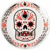 Sugar Skull Plate Red Gift Boxed