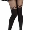 Bat Over The Knee Stockings