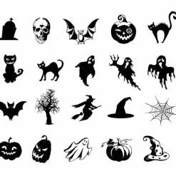 Halloween Nail Decals #2 – Postage Included