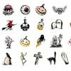 Halloween Nail Decals #4- Postage Included