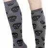 Lust For Skull Socks Grey