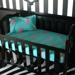 Pretty Horse Cot Sheet Set