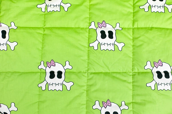 Pretty Skull Cot Quilt Or Play Mat 2 Pretty Skull Cot Quilt Or Play Mat - Image 2
