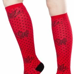 Sparrows Socks Red
