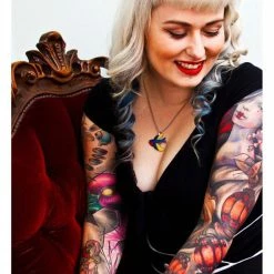 Swooping Swallow Necklace In Gift Box -Sourpuss shop p 5365 h1428723234552896224ba67