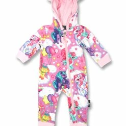 Pegasus Hooded Baby Romper