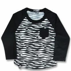 Zebra Raglan – 6yrs