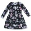 Cute Bats L/S Dress 4/6yrs