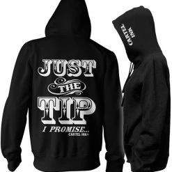 Just The Tip Hoodie – XS