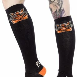 Sourpuss Black Cats Socks