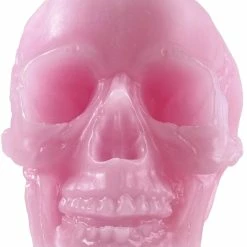 Anatomical Skull Candle Gift Box Pink
