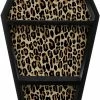 Leopard Coffin Shelf